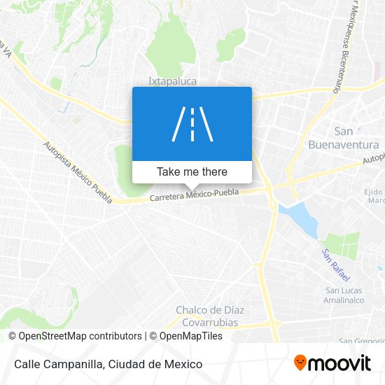 Calle Campanilla map