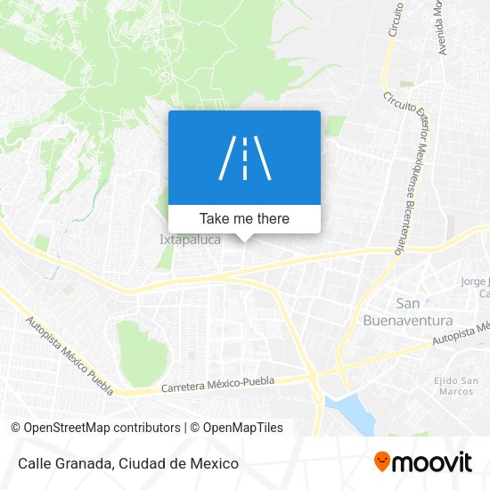 Calle Granada map