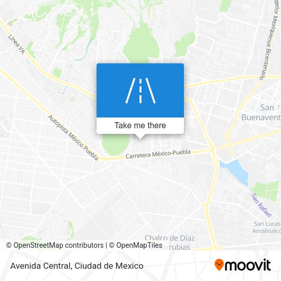 Avenida Central map