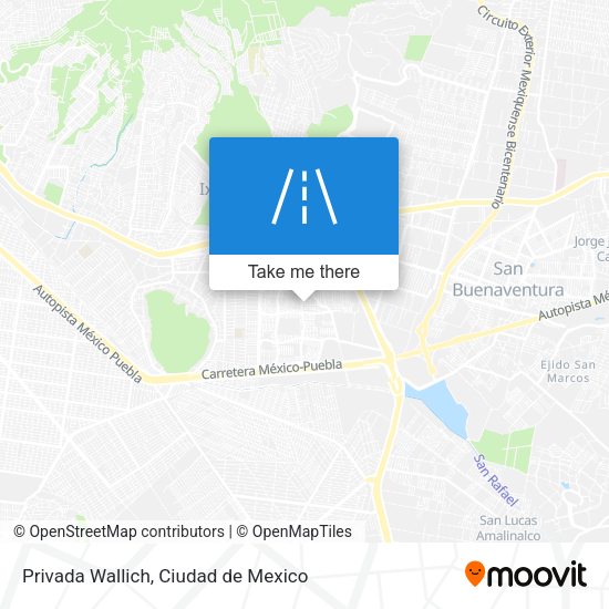 Privada Wallich map
