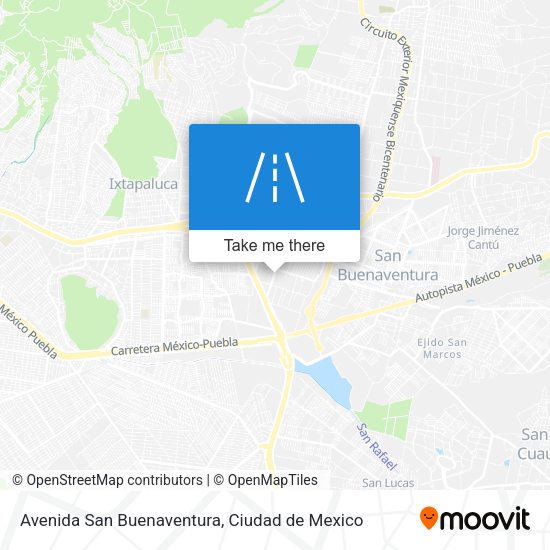 Avenida San Buenaventura map