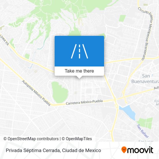 Privada Séptima Cerrada map