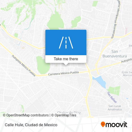 Mapa de Calle Hule