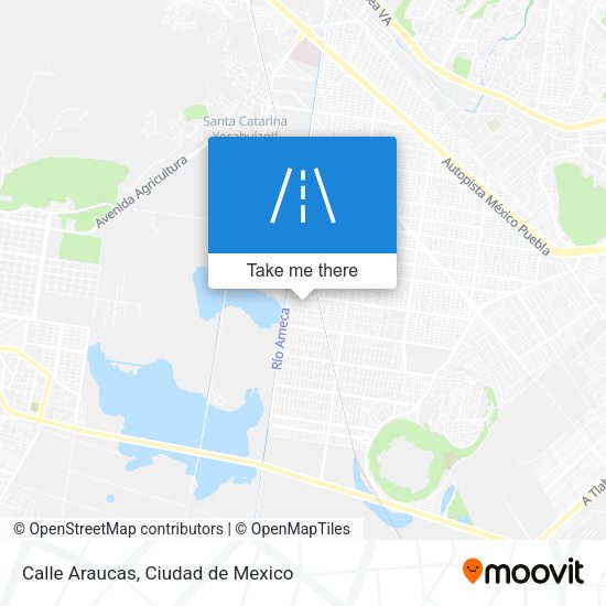 Calle Araucas map