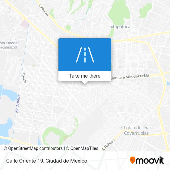 Calle Oriente 19 map