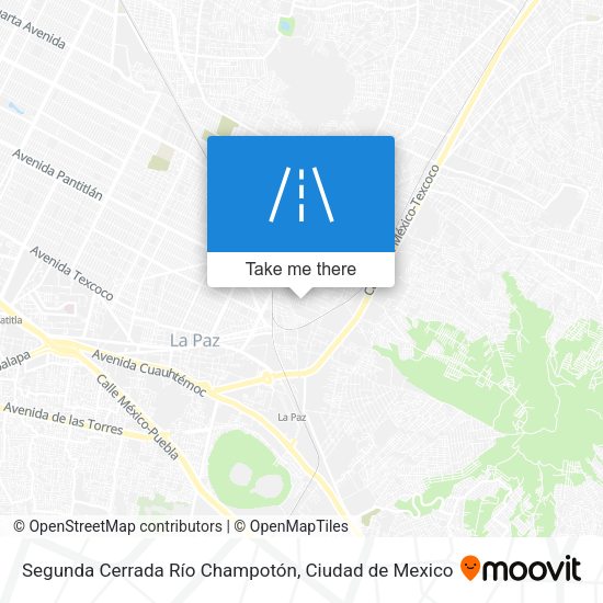 Segunda Cerrada Río Champotón map