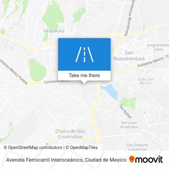 Avenida Ferrocarril Interoceánico map