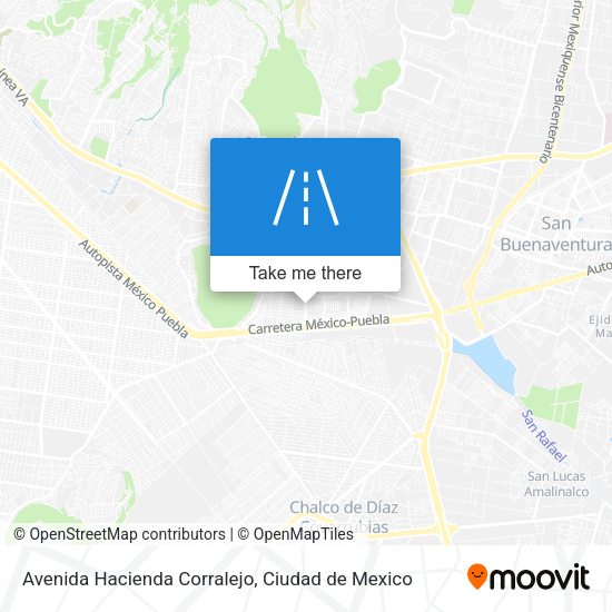 Avenida Hacienda Corralejo map