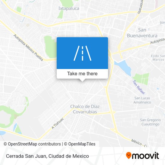Mapa de Cerrada San Juan