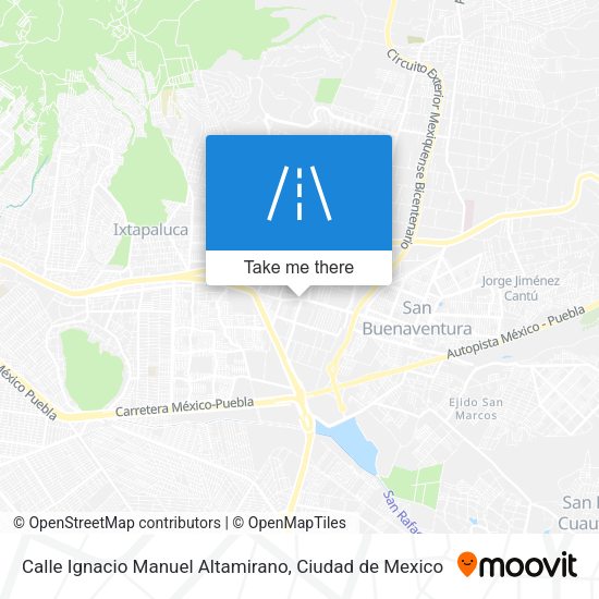 Mapa de Calle Ignacio Manuel Altamirano