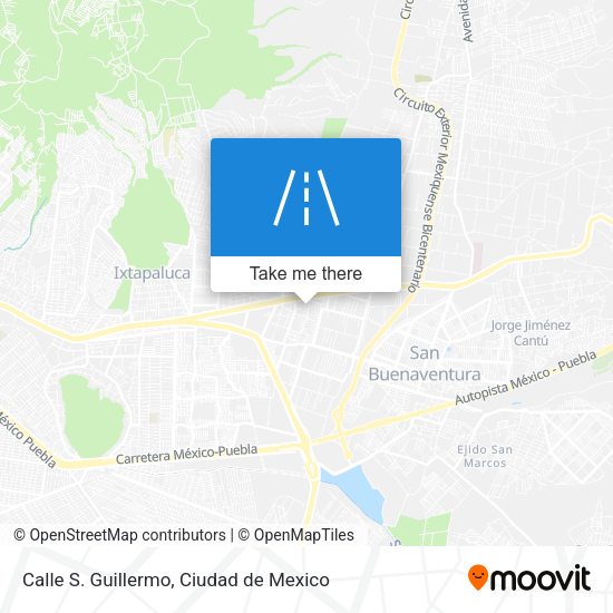 Calle S. Guillermo map