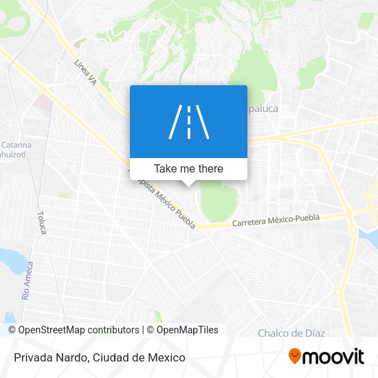Mapa de Privada Nardo