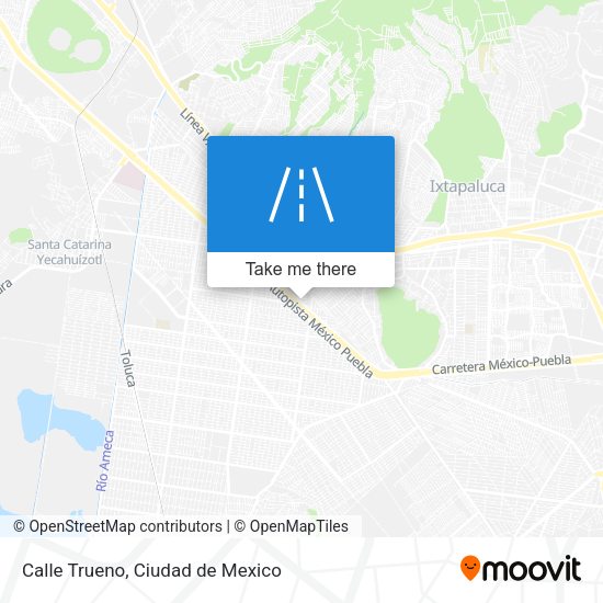 Mapa de Calle Trueno