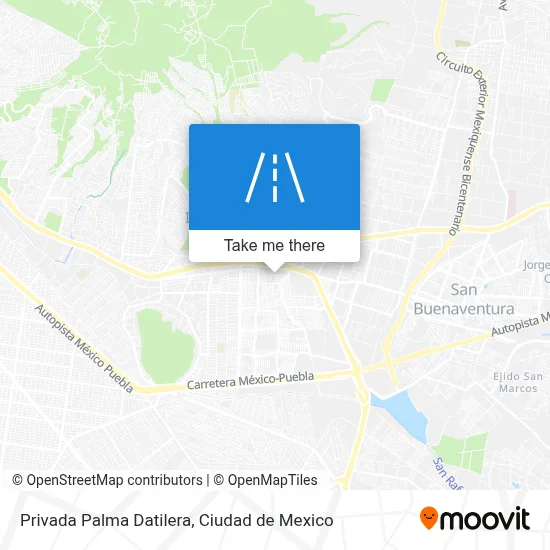 Privada Palma Datilera map