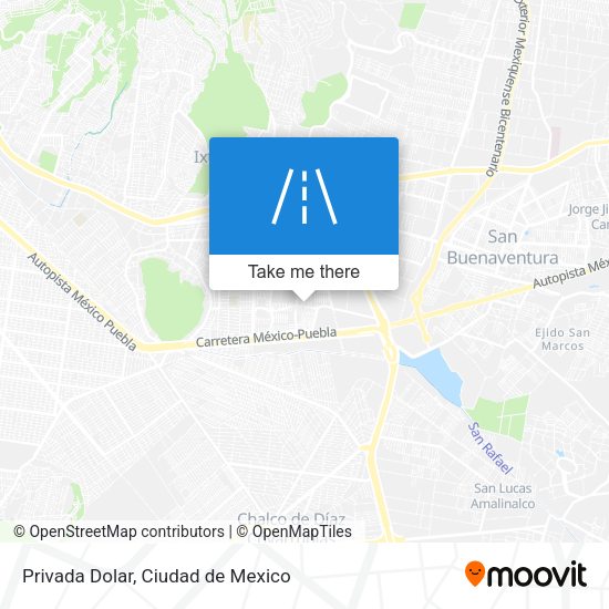 Privada Dolar map