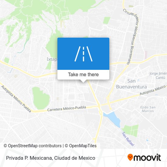 Privada P. Mexicana map