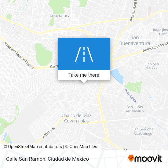 Calle San Ramón map