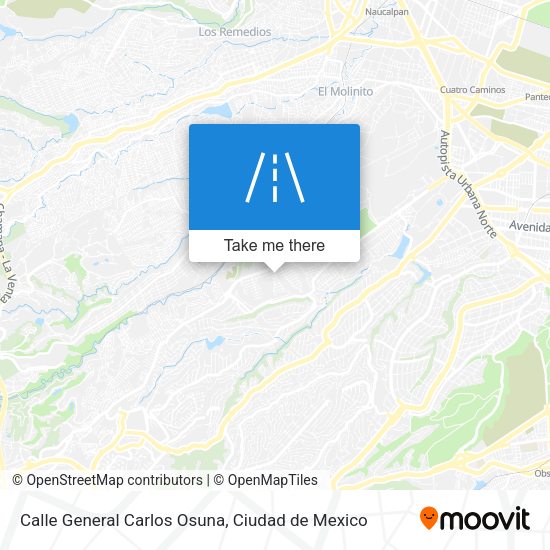 Calle General Carlos Osuna map
