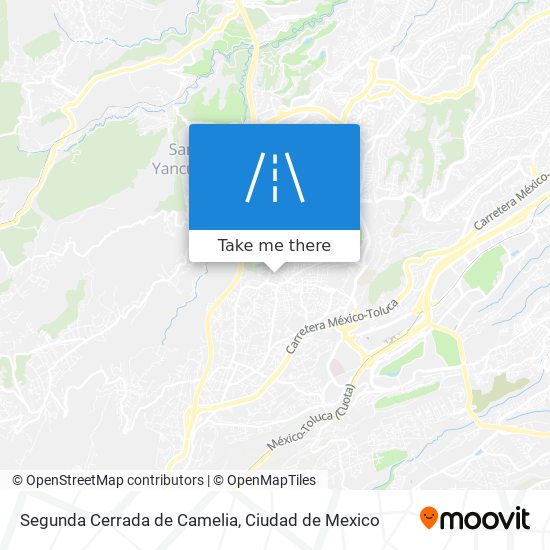 Segunda Cerrada de Camelia map