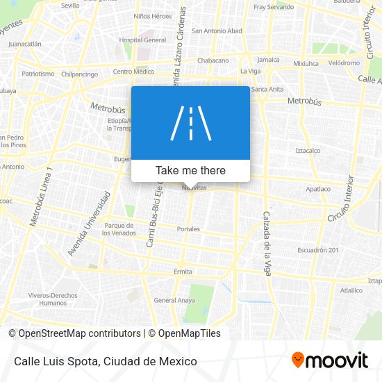 Calle Luis Spota map