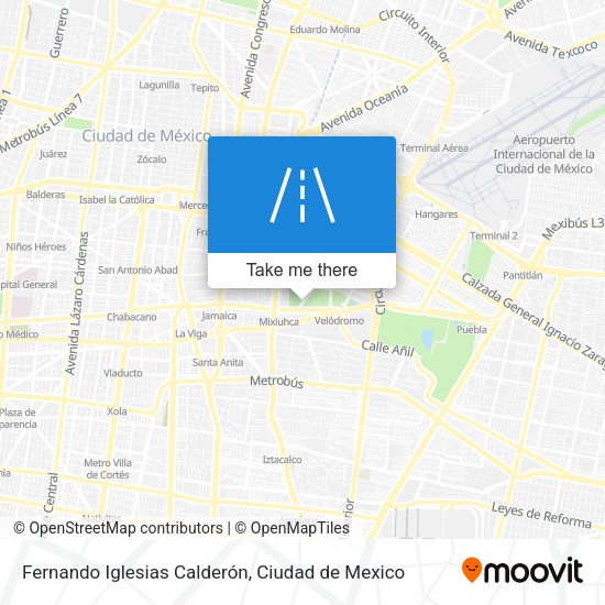 Mapa de Fernando Iglesias Calderón