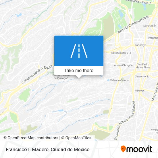 Francísco I. Madero map