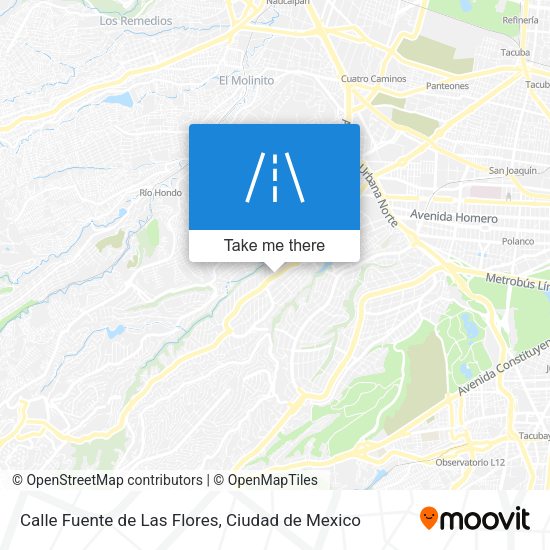 Calle Fuente de Las Flores map