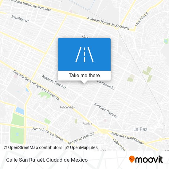 Calle San Rafaél map