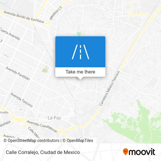 Mapa de Calle Corralejo
