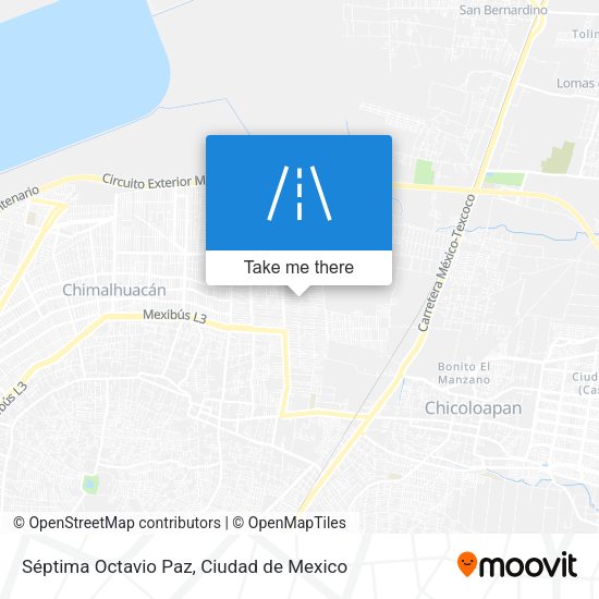 Séptima Octavio Paz map