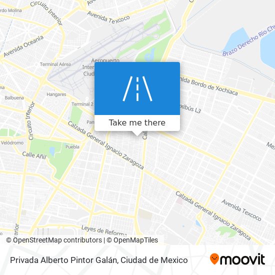 Privada Alberto Pintor Galán map