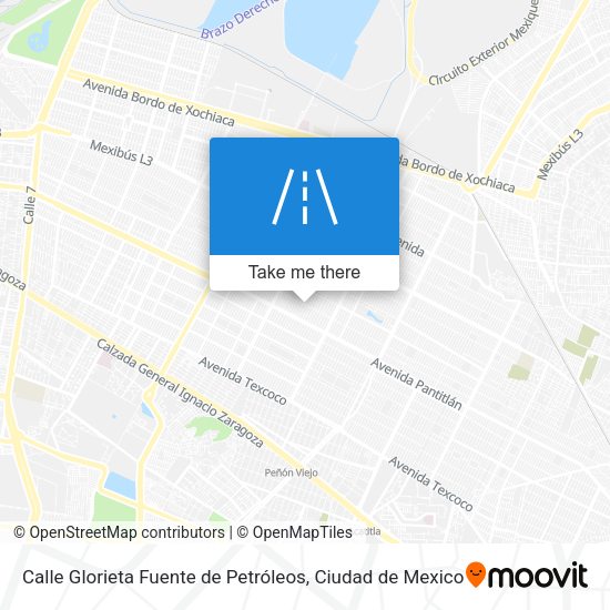 Calle Glorieta Fuente de Petróleos map