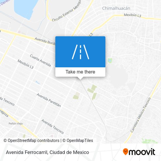 Avenida Ferrocarril map