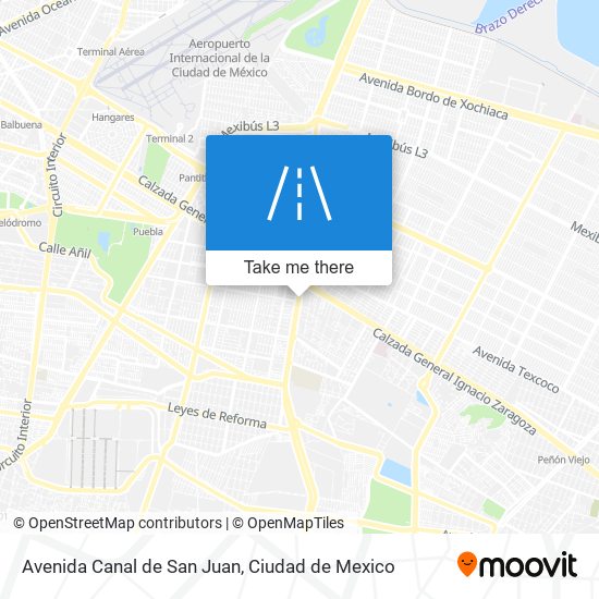 Mapa de Avenida Canal de San Juan