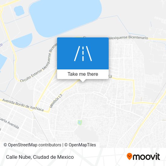 Mapa de Calle Nube
