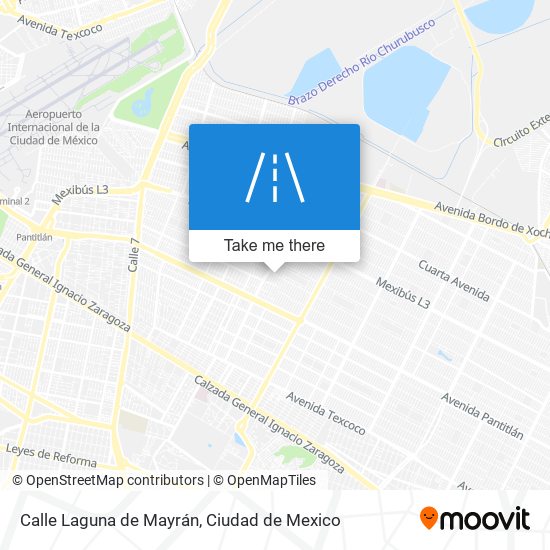 Mapa de Calle Laguna de Mayrán