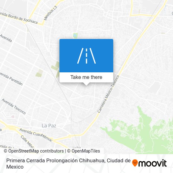 Primera Cerrada Prolongación Chihuahua map