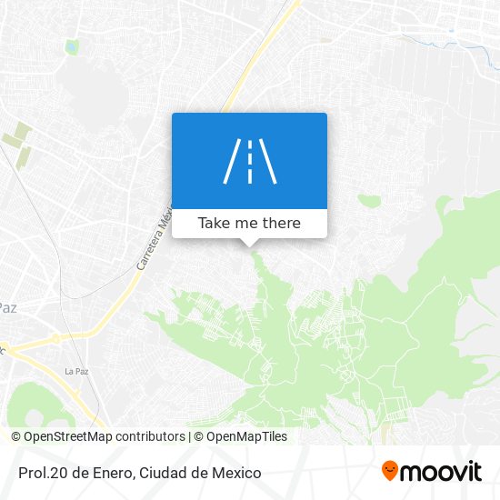 Mapa de Prol.20 de Enero