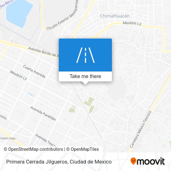 Mapa de Primera Cerrada Jilgueros