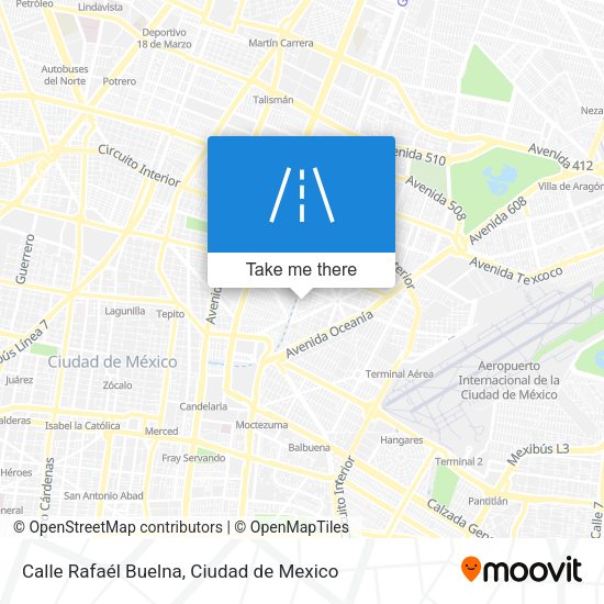 Calle Rafaél Buelna map