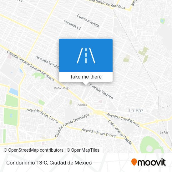 Condominio 13-C map