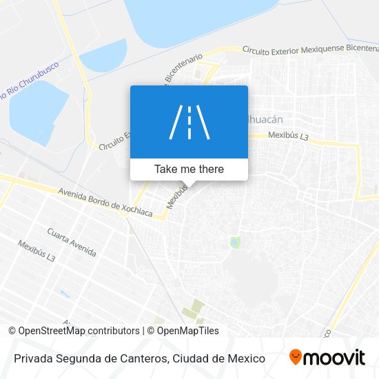 Privada Segunda de Canteros map