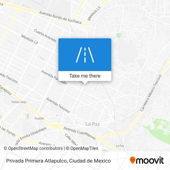 Privada Primera Atlapulco map