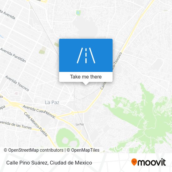 Mapa de Calle Pino Suárez