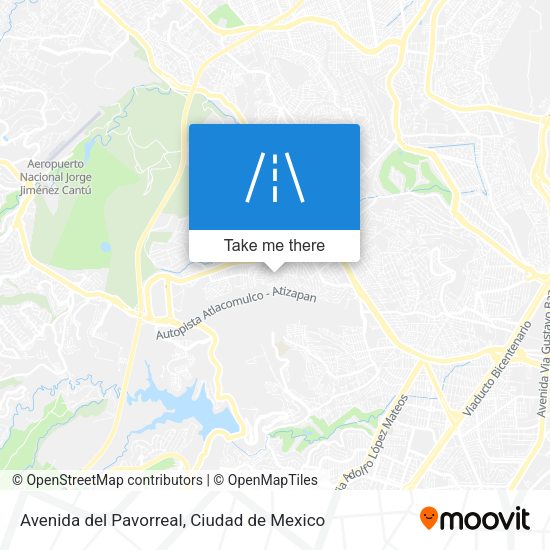 Avenida del Pavorreal map
