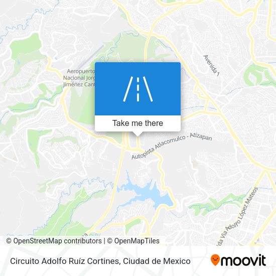 Circuito Adolfo Ruíz Cortines map
