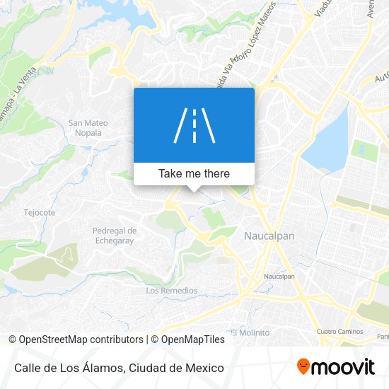 Calle de Los Álamos map