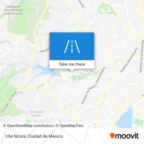 Mapa de Vila Ncora