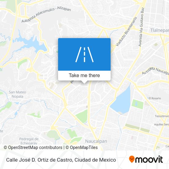 Calle José D. Ortiz de Castro map