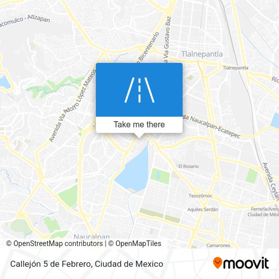 Callejón 5 de Febrero map